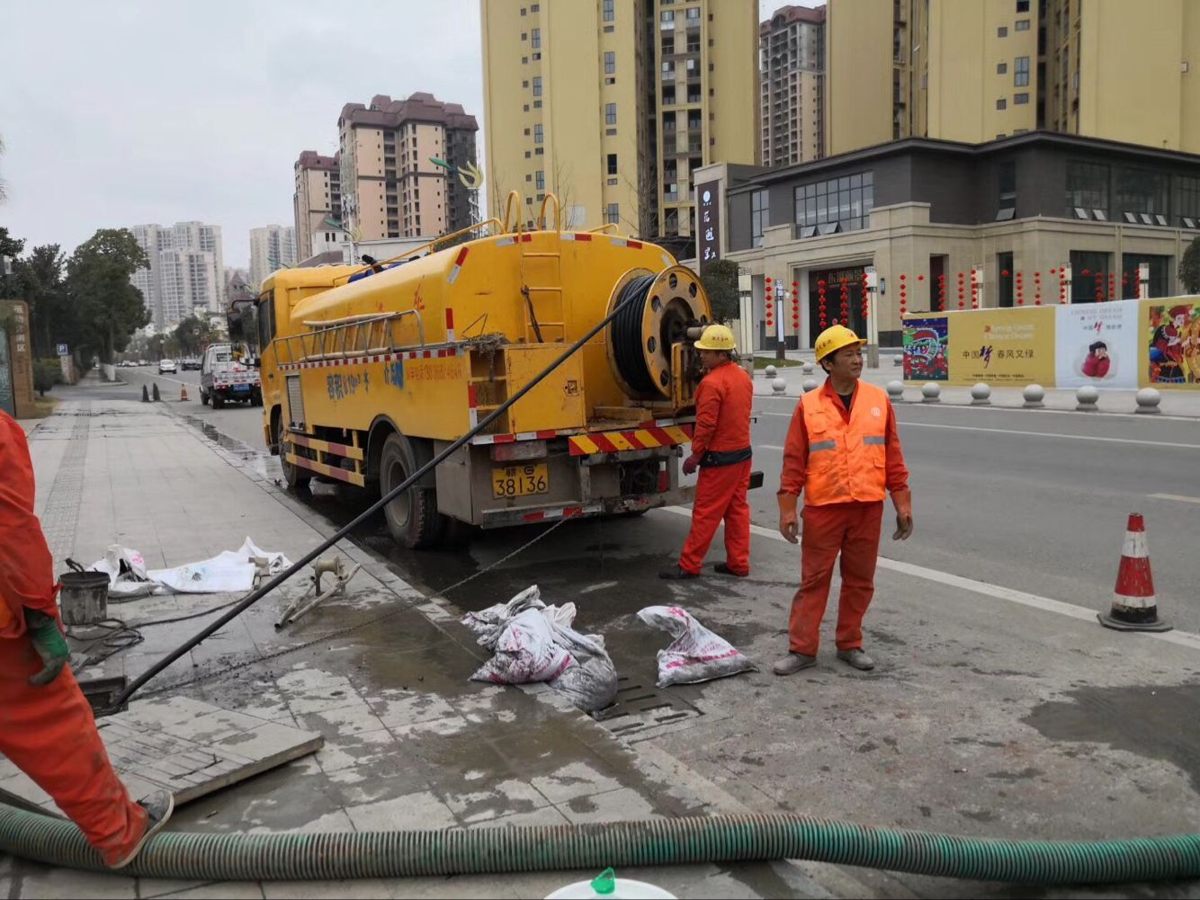 依兰排污管道清淤-管道清洗